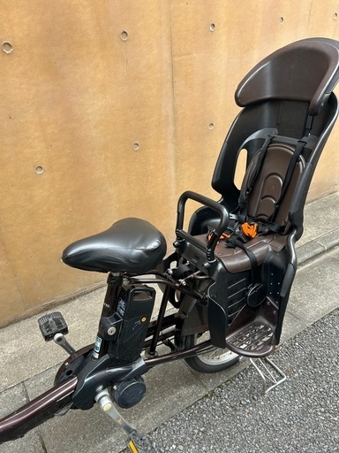 電動アシスト自転車 チャイルドシート付き ギュツトミニ　OGKカゴ付き