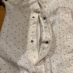 冬用裏起毛授乳孔つきMサイズパジャマの画像