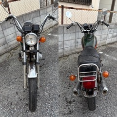 神戸市西区★超希少なCM125T★レストアベースの画像