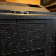 【ジャンク品】サンヨーカラーテレビジョンの画像