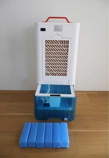 数量限定SALE 強力 冷風機 保冷パック6個付き 冷風扇 スポットクーラー 扇風機 扇風機・サーキュレーター