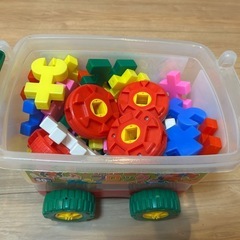 [美品]やわらかブロック50コ入り　車　の画像