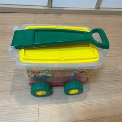 [美品]やわらかブロック50コ入り　車　の画像