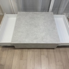 センターテーブル ストーン調 日本製 LOWYA