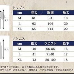 【試着のみ‼️】メンズ　パジャマ　M Lサイズ　綿100均　%の画像
