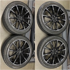 【美品】BRABUS モノブロックZ 22インチ ホイール＆タイヤセット（W453 Gクラス用）の画像