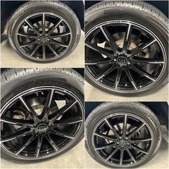 【美品】BRABUS モノブロックZ 22インチ ホイール＆タイヤセット（W453 Gクラス用）の画像