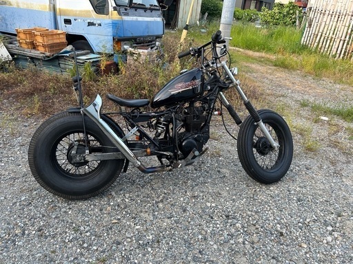 ヤマハ　tw200 2JL B級チョッパー自賠責10年８月まで