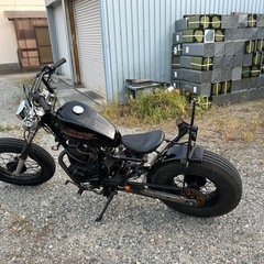 ヤマハ　tw200 2JL B級チョッパー自賠責10年８月までの画像