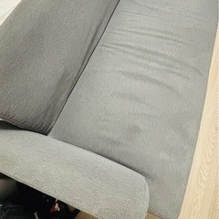 【美品】IKEA 2人掛けソファ HEMLINGBY（ヘムリングビー）ダークグレーの画像