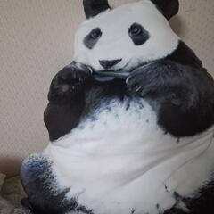 リアル　パンダクッションの画像
