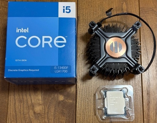 【決まりました】Intel Core i5-13400F LGA1700 CPU