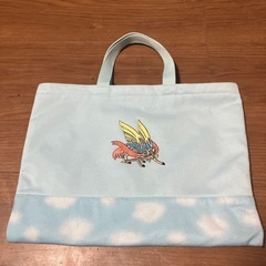 ポケモンワッペン付きトートバッグの画像