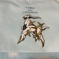ポケモンワッペン付きトートバッグの画像