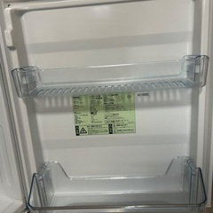 お値下げ！ツインバード　2021年製2ドア冷凍冷蔵庫の画像