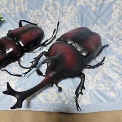 ジャンボ　虫　セット　カブトムシ、クワガタ、カマキリの画像