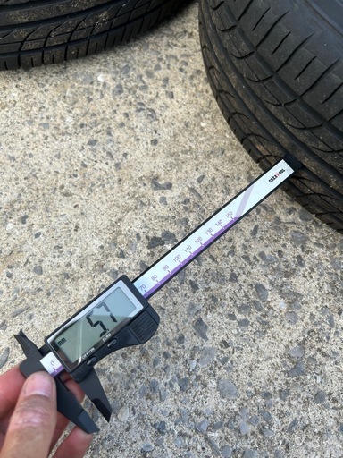 (商談中)　エッセ　ホイール　2024年製　タイヤ　バリ溝　155/65/r14