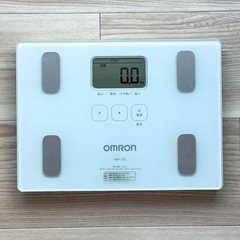 OMRON 体脂肪計 HBF-212 ホワイトの画像