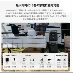 [新品] EcoFlow DELTA 2 Max エコフロー デルタ2 マックスの画像