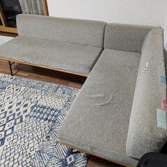 unico FUNAT L字型ソファ（フナート ベンチバックレスト）の画像