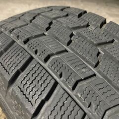 本日掲載最終日‼️195/65R16東北6県無料配送対応‼️爆安‼️最終値下げ‼️①超超超バリ溝❗ 国産タイヤ グッドイヤー製❗アルミ付き 国産 タイヤ !!　冬　タイヤの画像