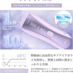 新品 脱毛器 IPL光脱毛器 サファイア冷却 の画像