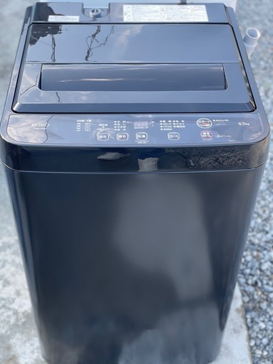 送料・設置込み可　洗濯機　4.5kg ヤマダ　2024年【分解クリーニング済み】