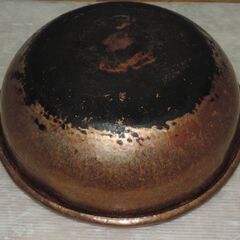 銅さわり鍋　錫引きなし/外径約４１，５cm/３０年あまり使用の画像