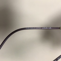 シルエットメガネの画像