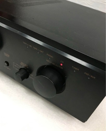 シンプルで機能的なデザインのDENONアンプ、 プリメインアンプ　 PMA-390 4