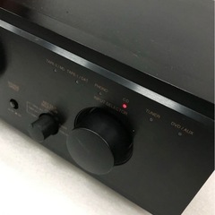 シンプルで機能的なデザインのDENONアンプ、 プリメインアンプ　 PMA-390 4の画像