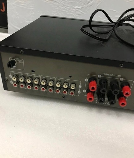 シンプルで機能的なデザインのDENONアンプ、 プリメインアンプ　 PMA-390 4