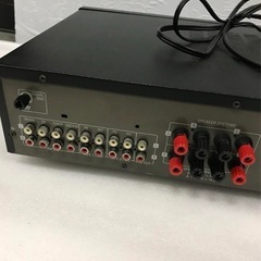 シンプルで機能的なデザインのDENONアンプ、 プリメインアンプ　 PMA-390 4の画像