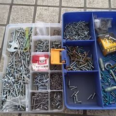 全部丸ごと　工具箱　カートランク　工具　ネジ　ドリル　ノコギリ　ドライバー　の画像