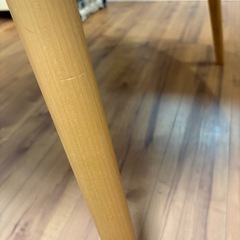 モモナチュラル ダイニングテーブル 丸テーブルの画像