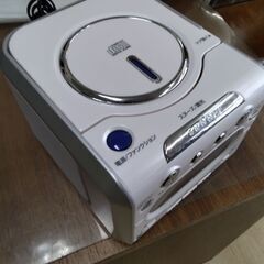 超お買い得　定価高い　極上美品　CD　ラジオ　クロックラジオの画像