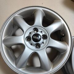 BMW MINI 純正 16インチ 4H100 6.5J+48 4本セット ミニ クーパー 軽自動車 コンパクトカー 流用の画像