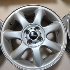 BMW MINI 純正 16インチ 4H100 6.5J+48 4本セット ミニ クーパー 軽自動車 コンパクトカー 流用の画像