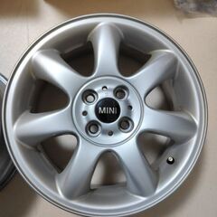 BMW MINI 純正 16インチ 4H100 6.5J+48 4本セット ミニ クーパー 軽自動車 コンパクトカー 流用の画像
