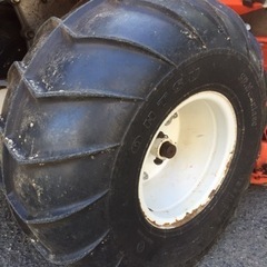 クボタ 2条刈り5.2馬力バインダー RE60N 稲刈機 中古 現状品！の画像