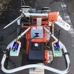 クボタ 2条刈り5.2馬力バインダー RE60N 稲刈機 中古 現状品！の画像