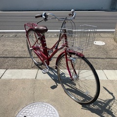 自転車(ママチャリ)の画像