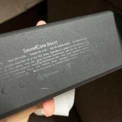 Anker SoundCore Boost Bluetoothスピーカーの画像
