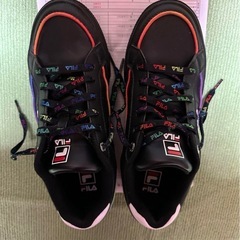 FILA スニーカー24cm インターフェアリネア ネオンカラーの画像