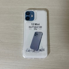 iPhone 12mini ソフトケース 透明クリア カバー レ...