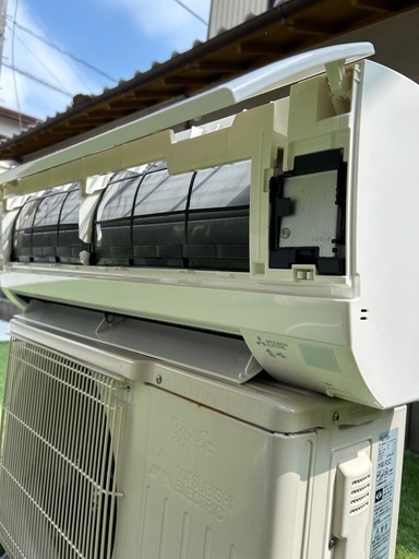 内部洗浄済【2021年製】三菱　霧ヶ峰　ルームエアコン　SZ-GV2220-W