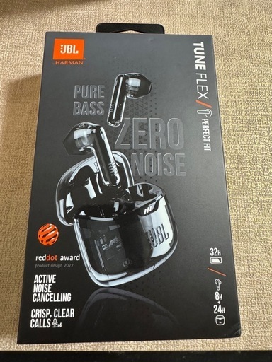 値下げしました！【未開封】JBL イヤホン TUNE FLEX ブラック