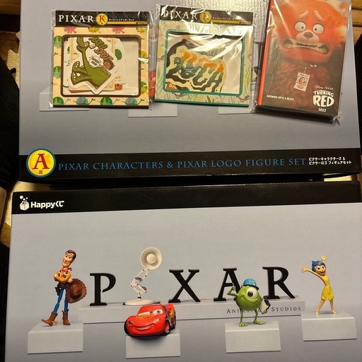 Pixar一番くじ A賞なんと2点つき‼️ 早めにお取引希望
