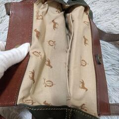 希少el caballoエルカバロ エルカバジョ ショルダーバッグ 深緑 袋付きの画像