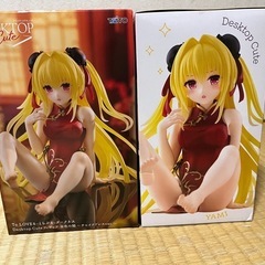 フィギュア　ToLOVEる　金色の闇　チャイナドレス　未開封　2個セットの画像